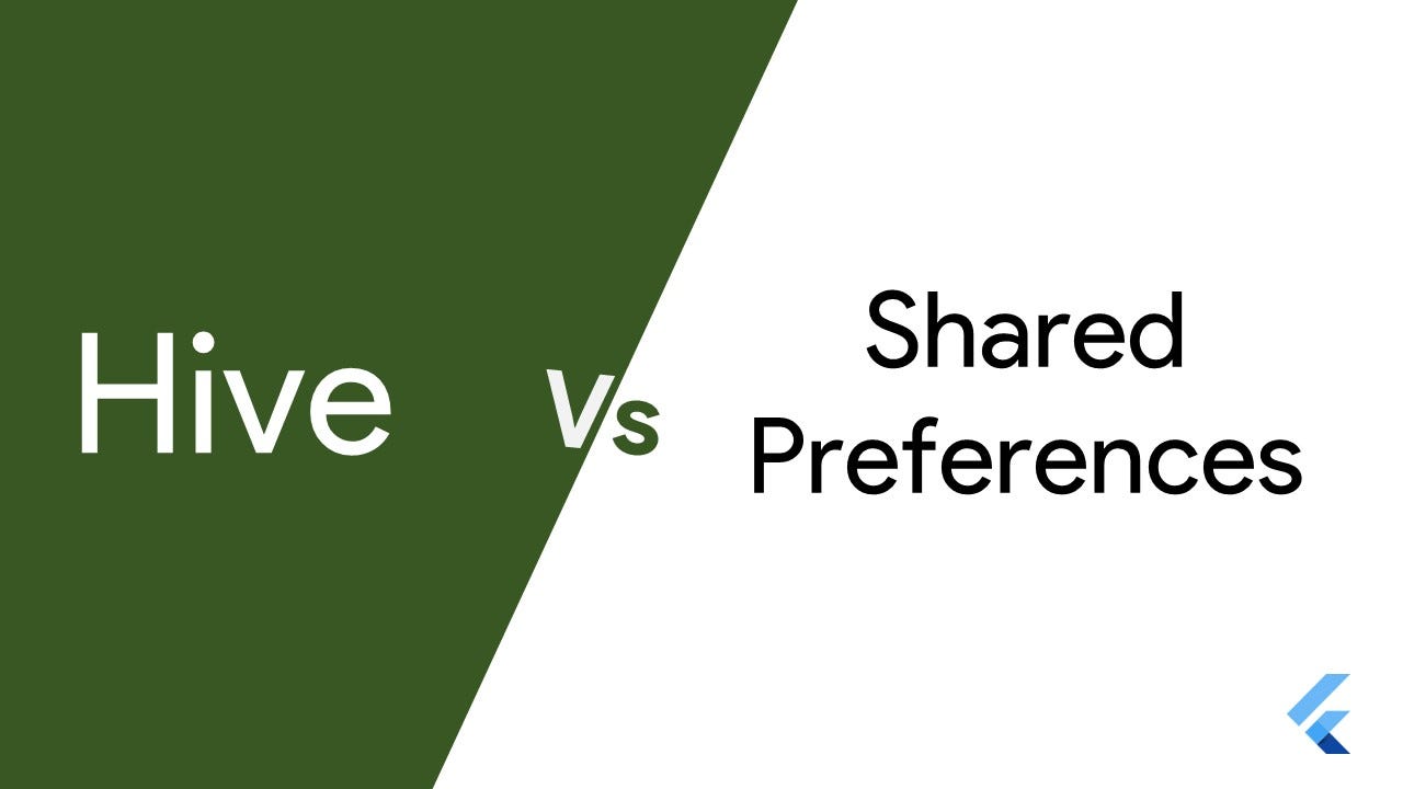Read more about the article Shared Preferences vs Hive: A Comprehensive Comparison for Flutter App Development